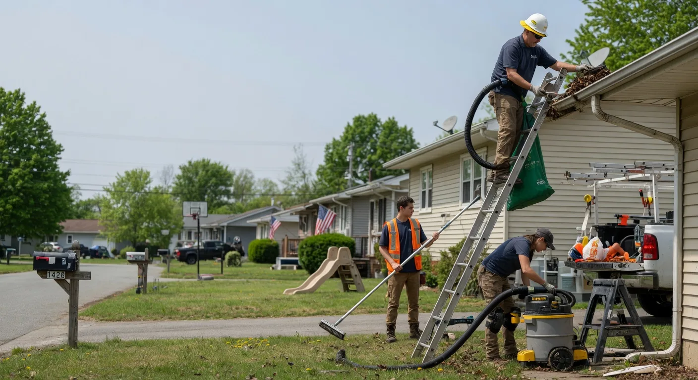 Gutter Installation in Shepardsville, IN near me